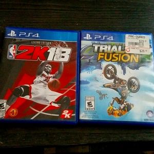 PS4 2K18 & Trial Fusion